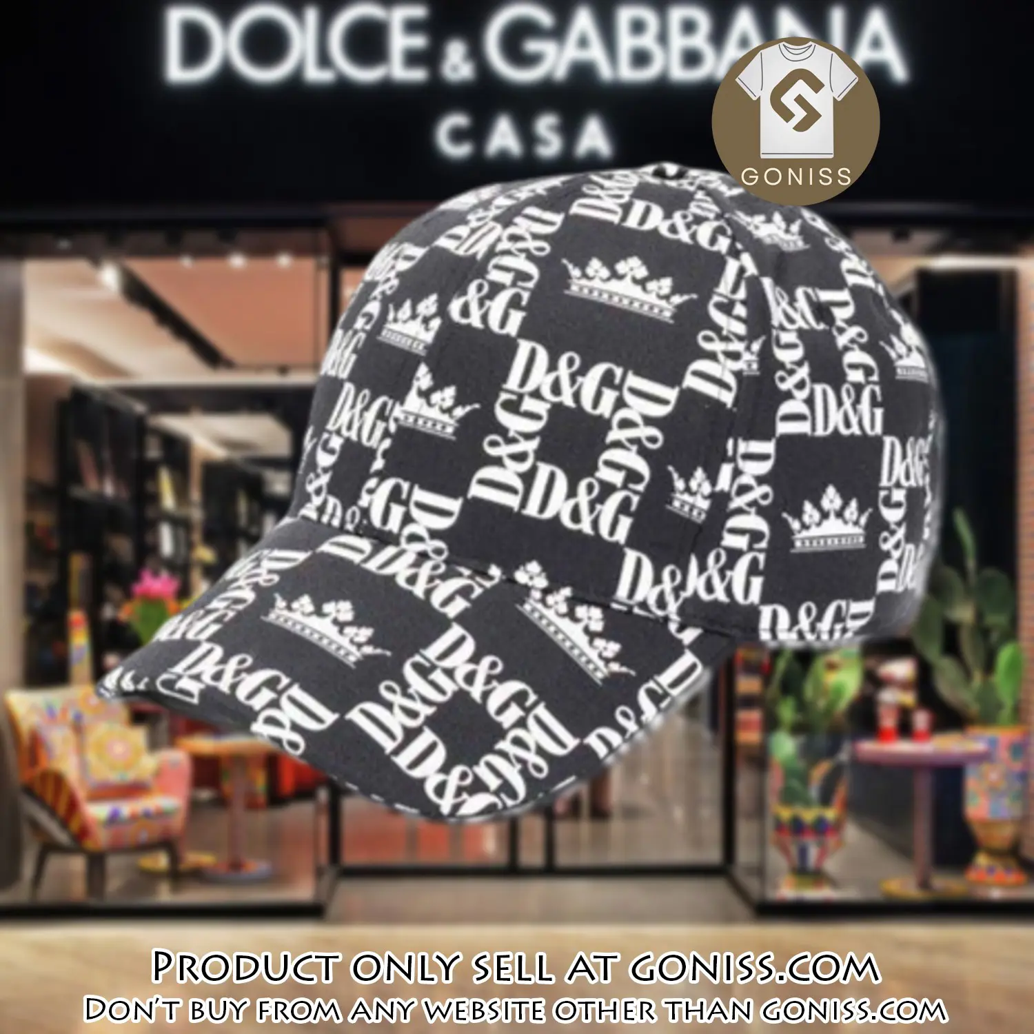 Dolce & gabbana luxury cap print 3d trending cap ctc1089 gn5629845